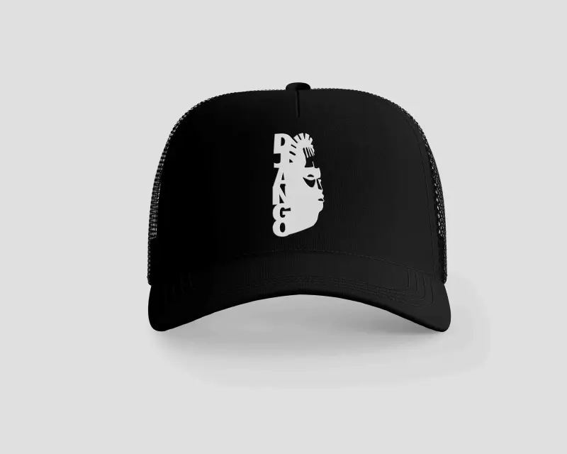 Casquette noire portant le logo blanc du Django Rally