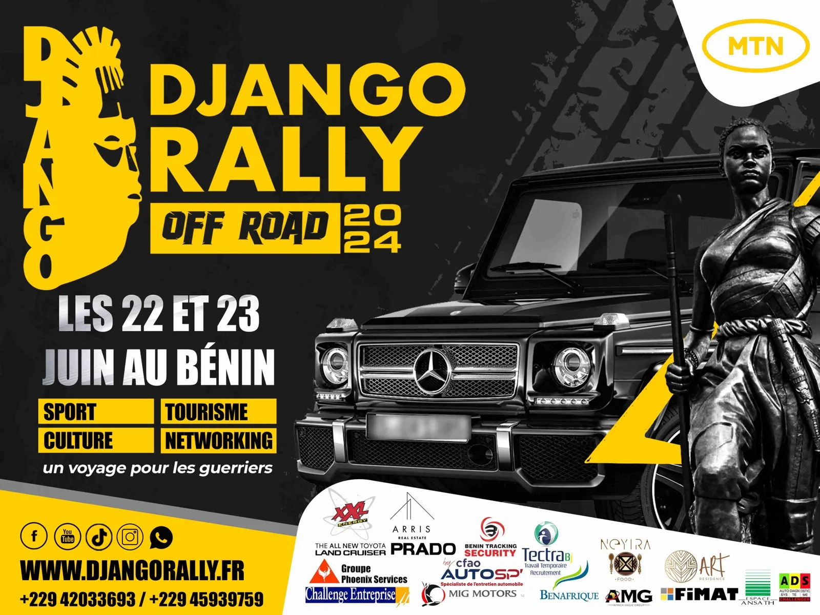 Django Rally Off Road, billboard, visuel 1