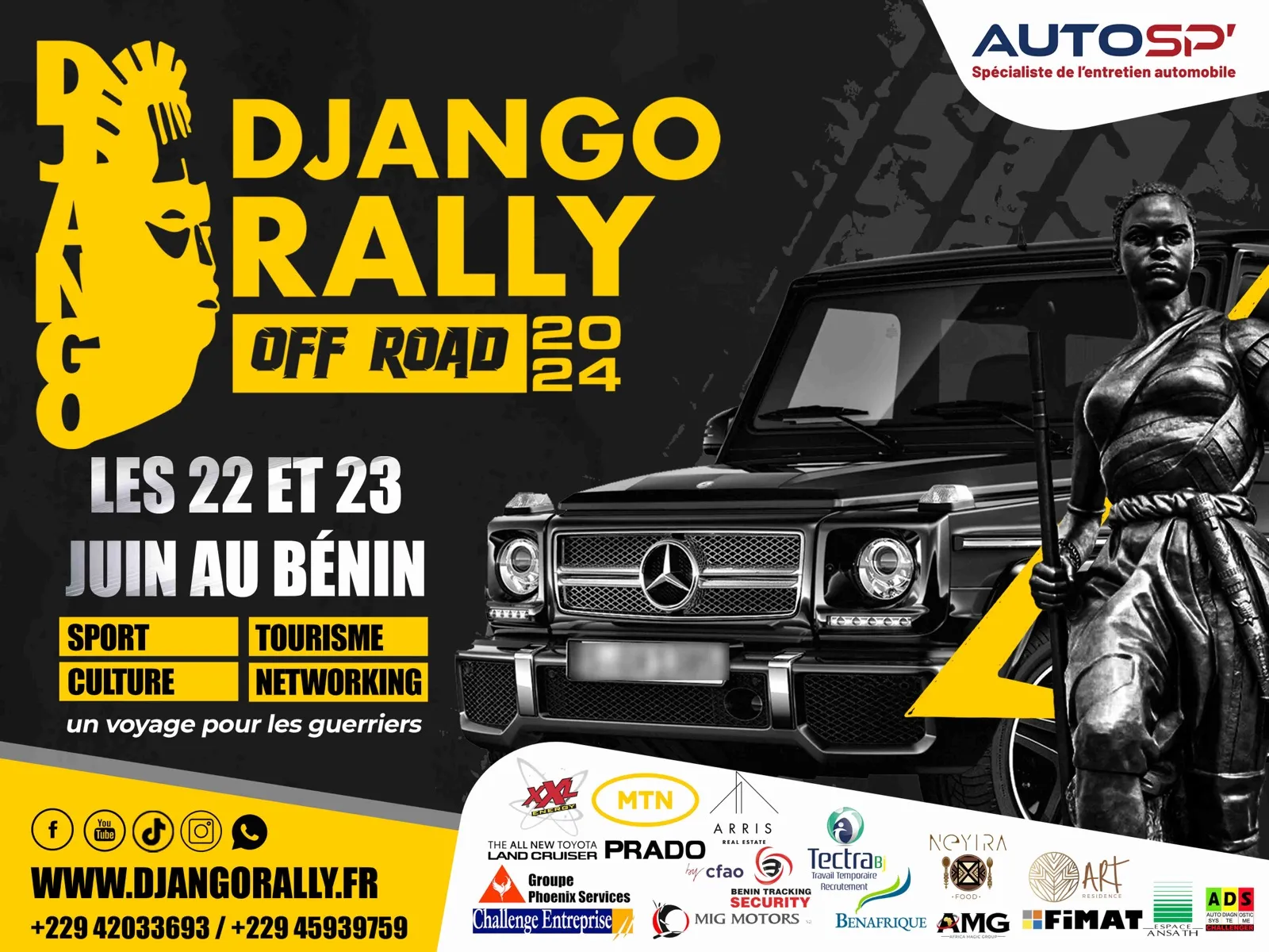Django Rally Off Road, billboard, visuel 3