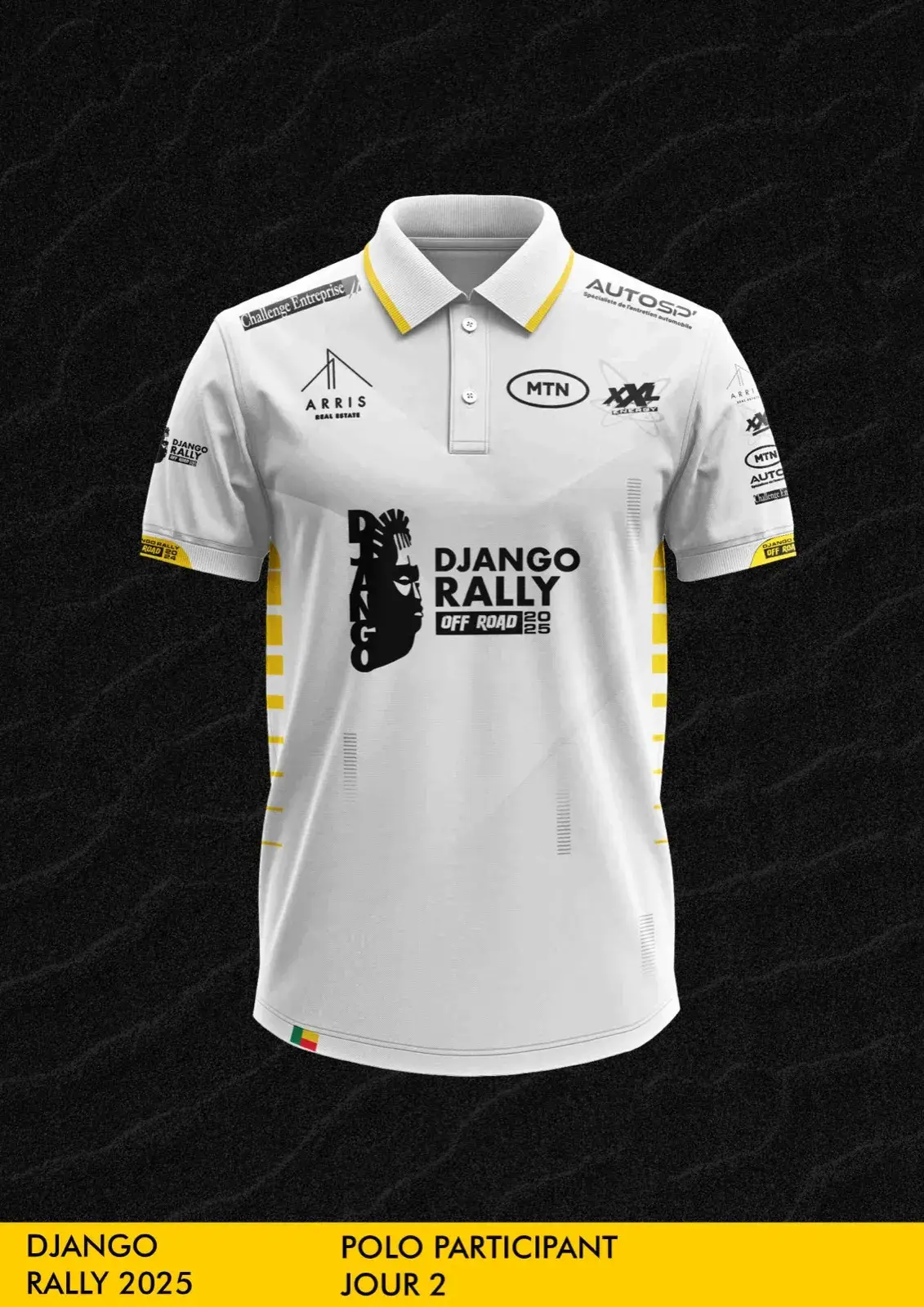 Django Rally Off Road, branding, visuel 5