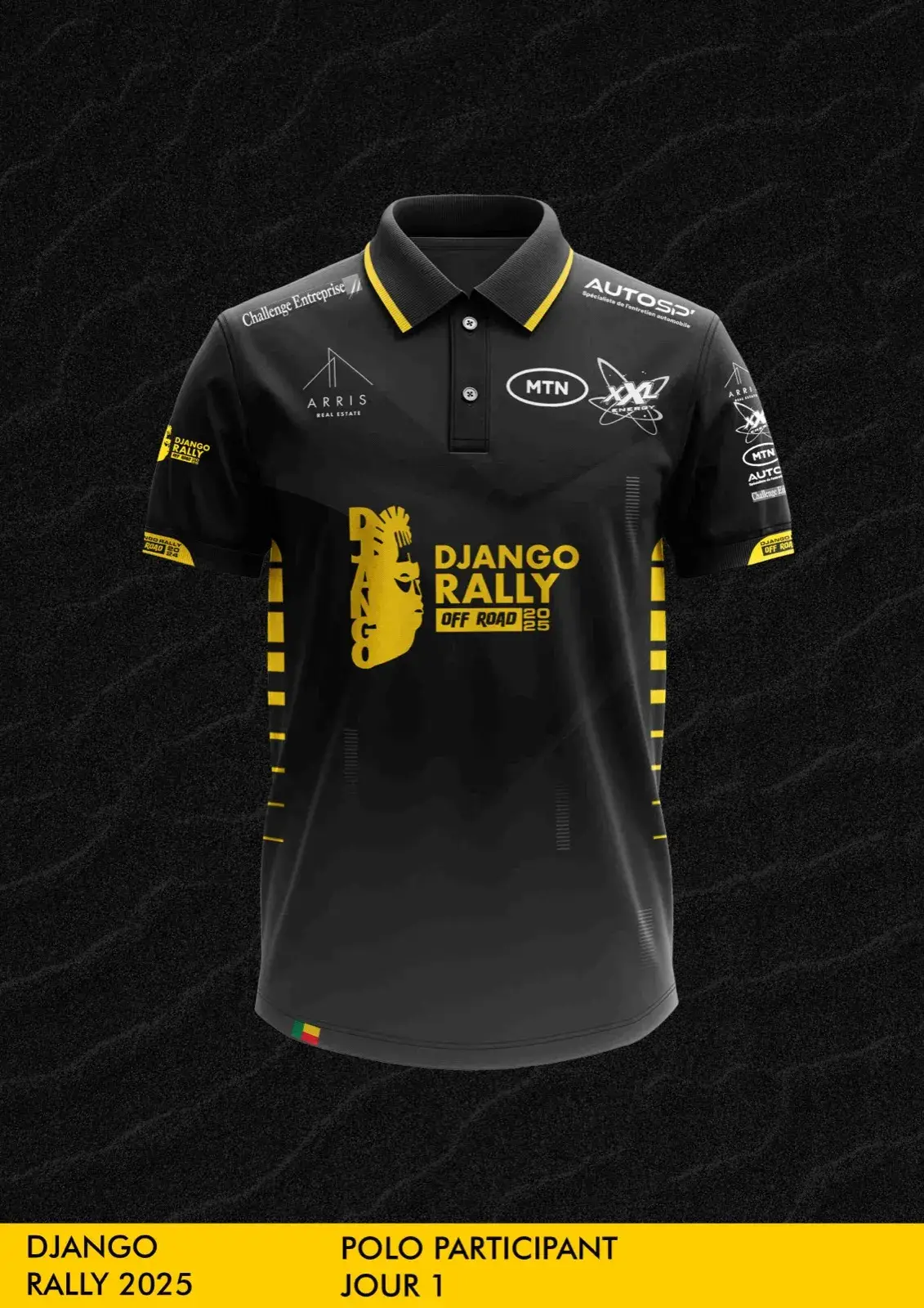 Django Rally Off Road, branding, visuel 10