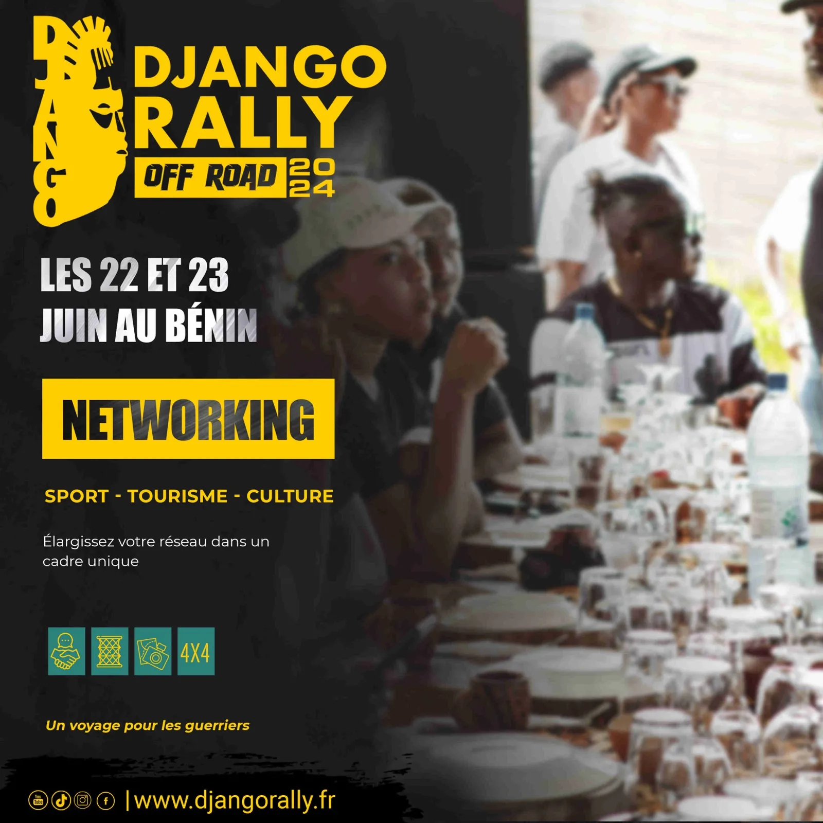 Django Rally Off Road, réseaux sociaux, visuel 7