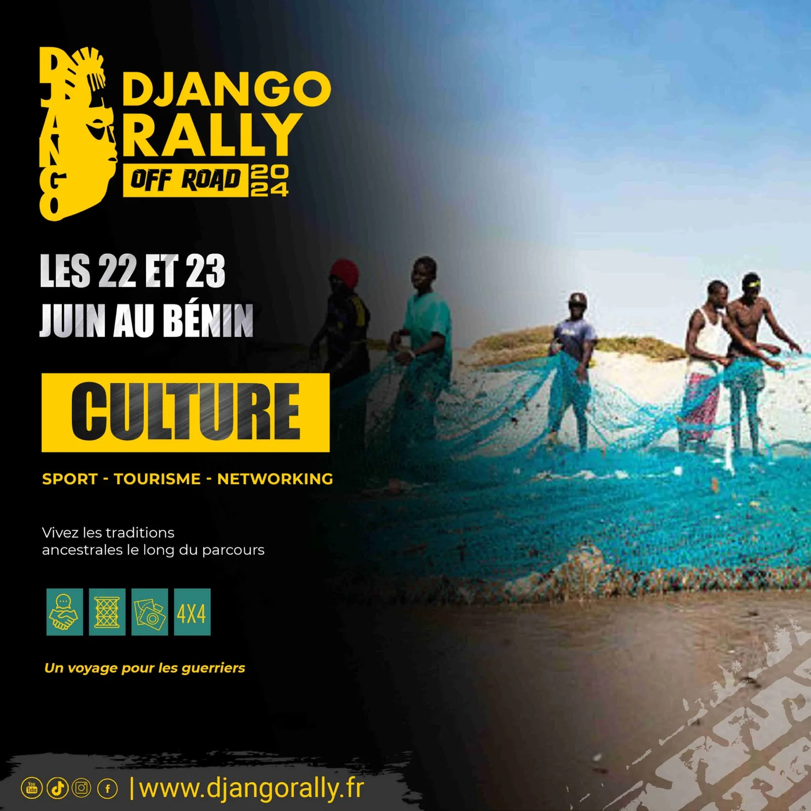 Django Rally Off Road, réseaux sociaux, visuel 12