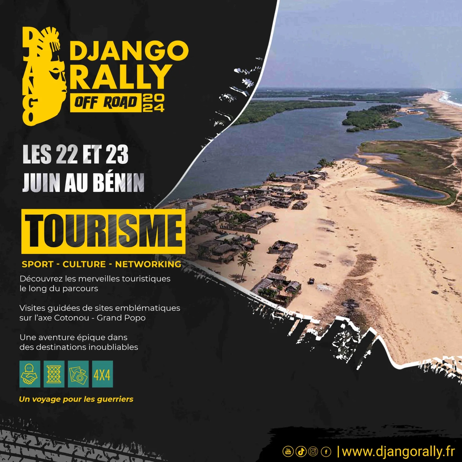 Django Rally Off Road, réseaux sociaux, visuel 16