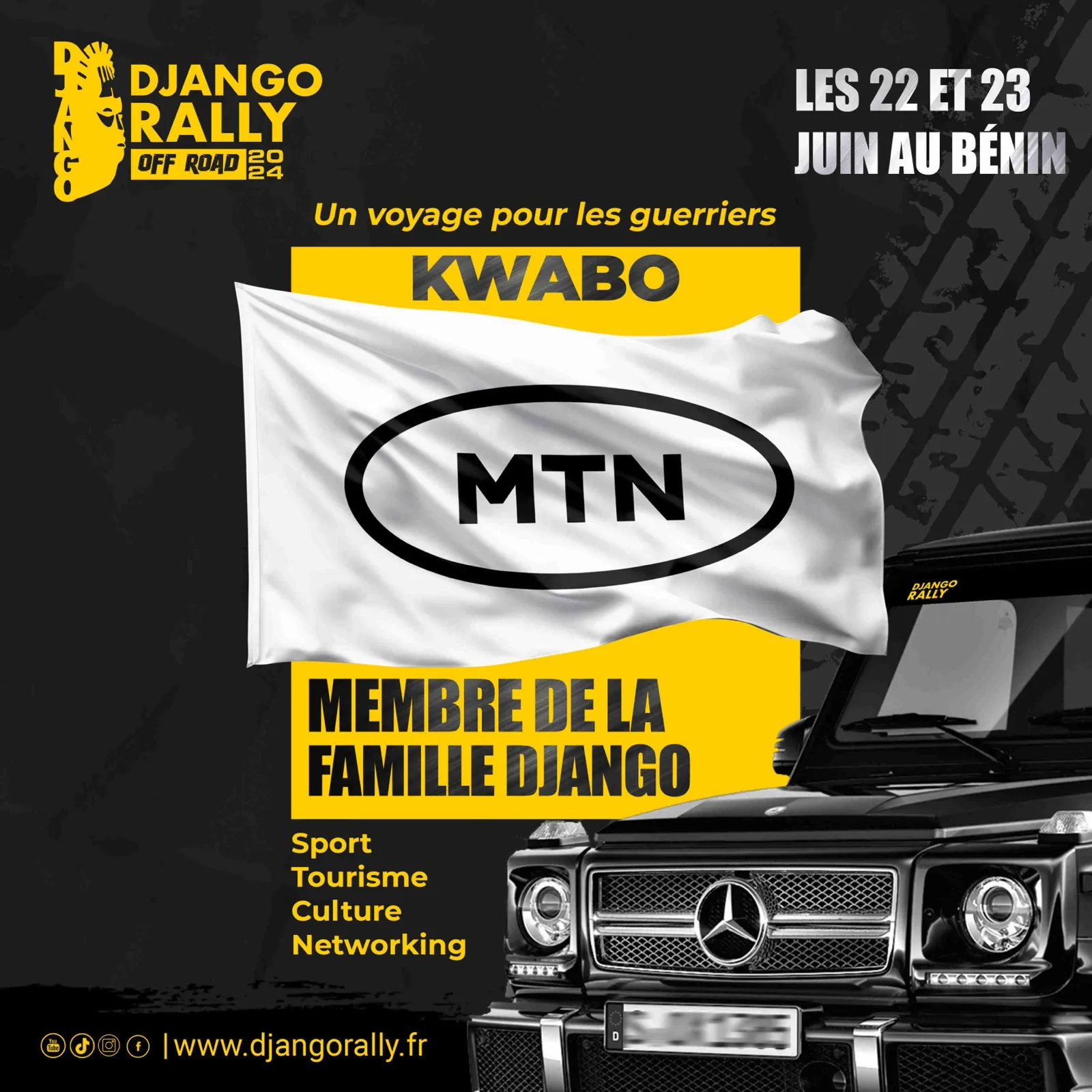 Django Rally Off Road, réseaux sociaux, visuel 18