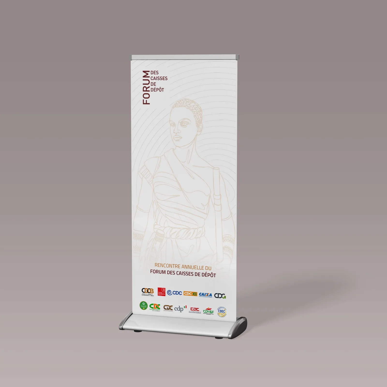 Forum des Caisses de Dépôt, supports imprimés, visuel 2