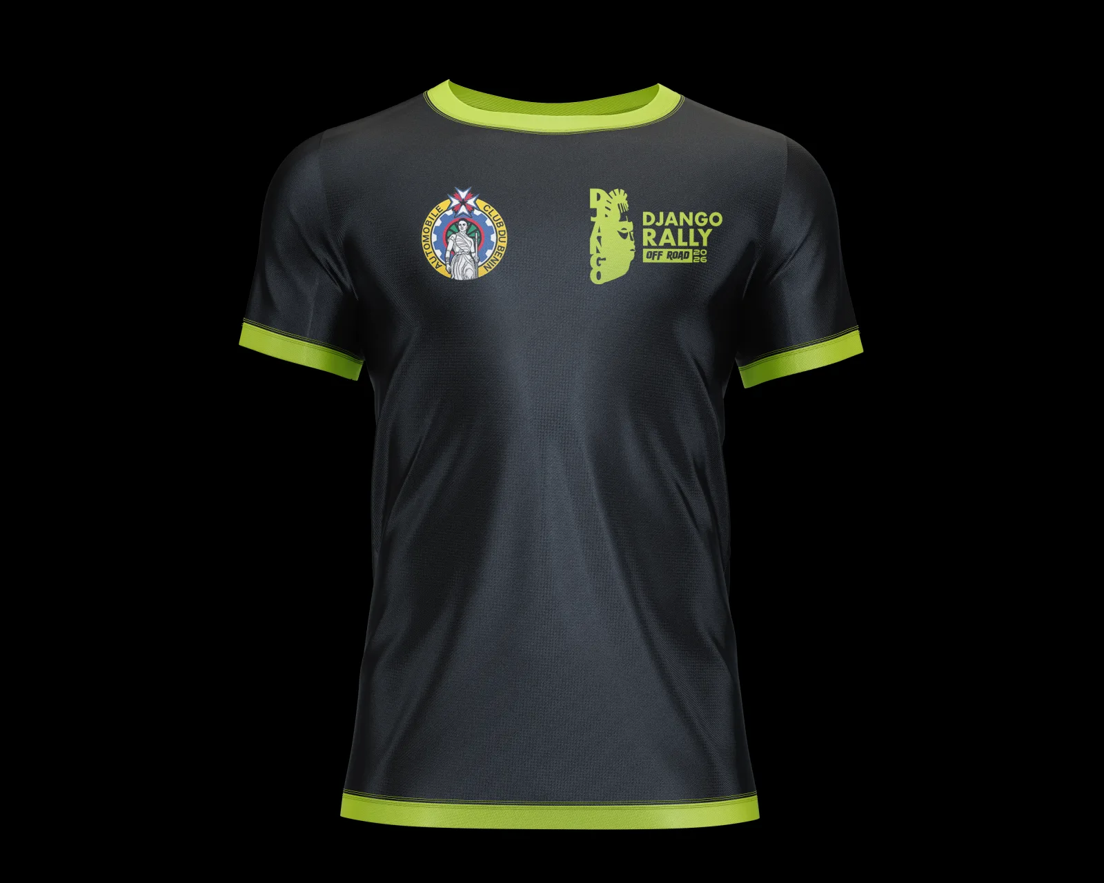 T-shirt de l'équipe d'organisation du Django Rally Off Road 2026